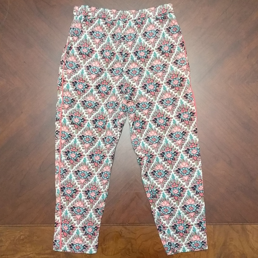 Geometric print pants